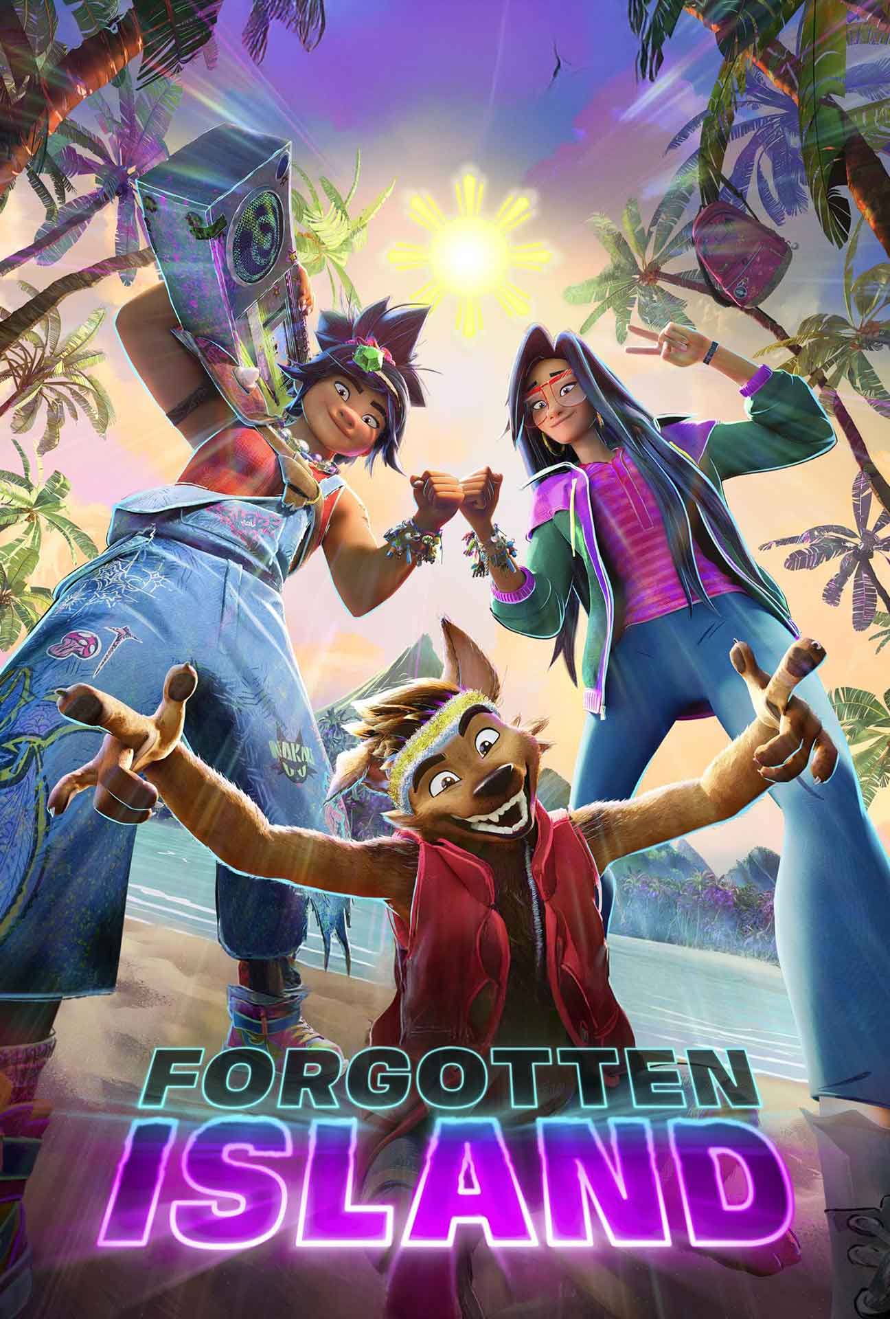 Movie Poster for Forgotten Island.